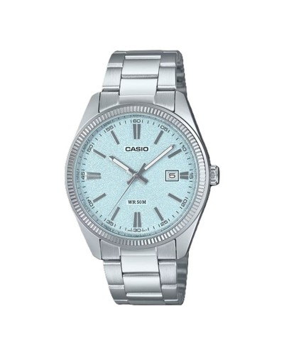 Herrenuhr Casio DATE - LIGHT BLUE, MATTE DIAL (Ø 38,5 mm)