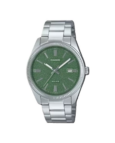 Men's Watch Casio DATE - FOREST GREEN, MATTE DIAL (Ø 38,5 mm)