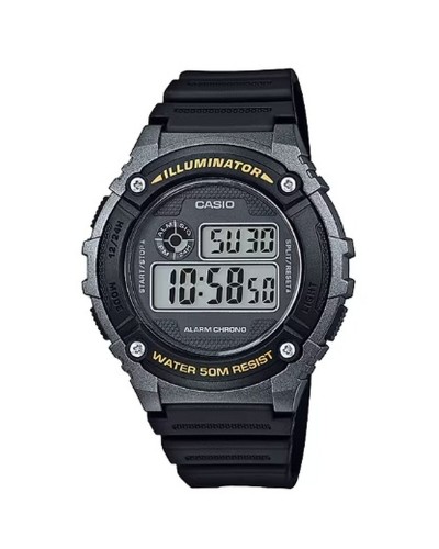 Orologio Uomo Casio ILLUMINATOR BLACK (Ø 43,5 mm)