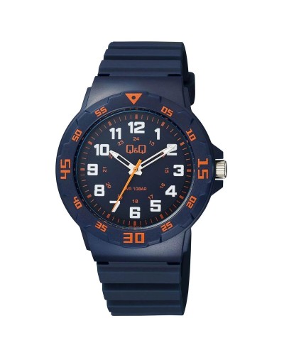 Men's Watch Q&Q ONLY TIME - GENT (Ø 43 mm)