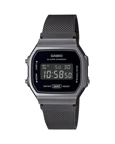 Unisex-Uhr Casio A168WEMB-1BEF Schwarz (Ø 36 mm) (Ø 38,5 mm) (Ø 34 mm)