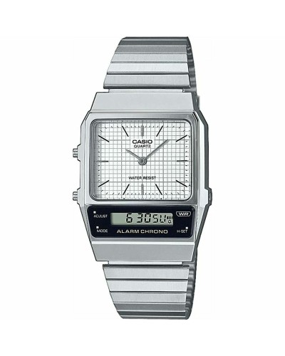 Montre Unisexe Casio VINTAGE EDGY COLLECTION Argenté (Ø 40 mm) (Ø 32 mm)