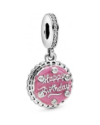Pendentif Femme Pandora PINK BIRTHDAY CAKE DANGLE