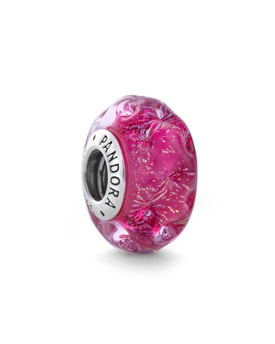 Naisten helmet Pandora WAVY STERLING SILVER CHARM WITH IRIDESCENT AND PIN