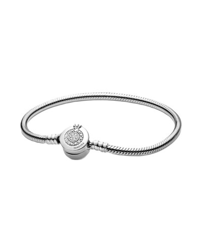 Pulsera Mujer Pandora SPARKLING CROWN O SNAKE CHAIN - SIZE 20 20 cm