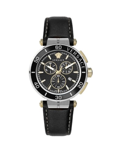 Miesten rannekellot Versace VE3L00222 Musta (Ø 24 mm) (Ø 45 mm)