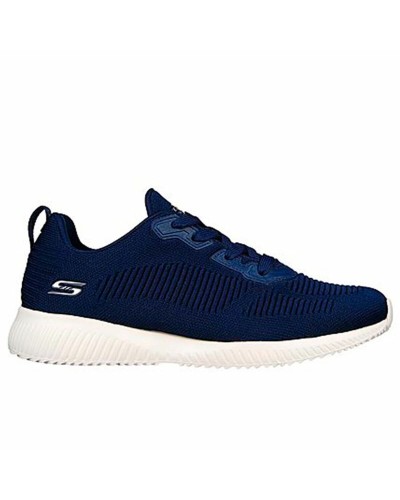 Laufschuhe für Damen Skechers Bobs Squad Tough Blau