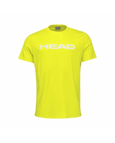 Kurzärmliges Sport T-Shirt Head Club Ivan Gelb Tennis