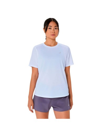 T-shirt à manches courtes femme Asics Core Bleu clair