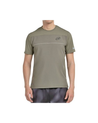 T-shirt med kortärm Herr Bullpadel Monda Oliv Padel