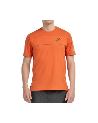 Maglia a Maniche Corte Uomo Bullpadel Monda Arancio Padel