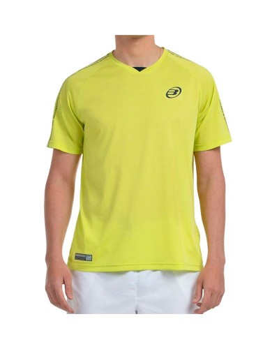 Men’s Short Sleeve T-Shirt Bullpadel Badan Yellow Padel