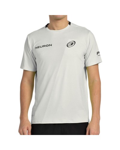 T-shirt med kortärm Herr Bullpadel Chingotto 25I 026 Ljusgrå Padel