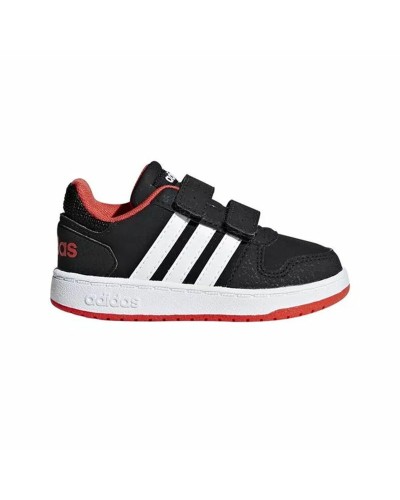 Lasten urheilukengät Adidas Hoops 2.0 Musta