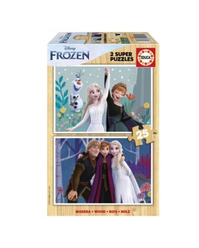 Set di 2 Puzzle Frozen