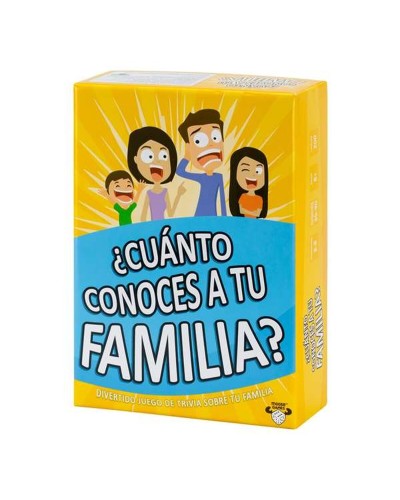 Jeux de cartes Moose ¿Cuánto Conoces A Tu Familia?