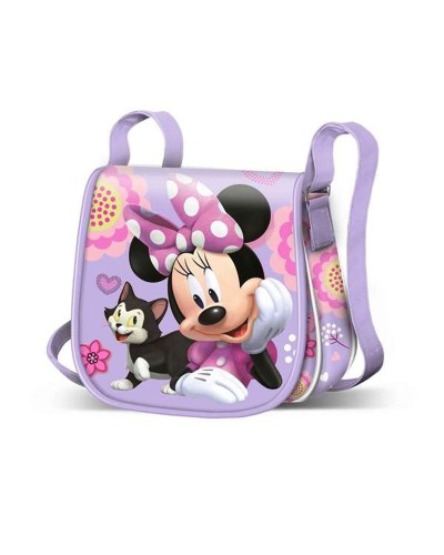 Olkalaukku Minnie Mouse Liila 16 X 17 X 6 CM
