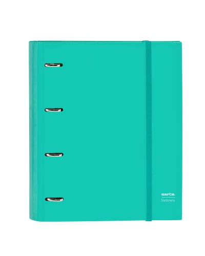 Ring binder Safta Turquesa Turquoise (27 x 32 x 3.5 cm)