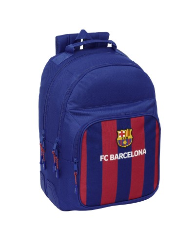 Zaino Scuola F.C. Barcelona 24/25 Rosso Granato Blu Marino 32 x 42 x 15 cm