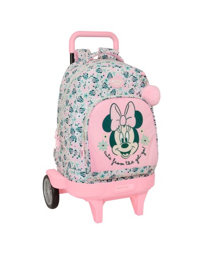 Trolley per la Scuola Minnie Mouse Minty Rosa 33 x 45 x 22 cm