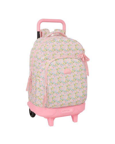 School Rucksack with Wheels Vicky Martín Berrocal Multicolour 33 x 45 x 22 cm