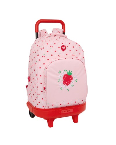 Mochila Escolar con Ruedas Glow Lab Frutitas 33 x 45 x 22 cm