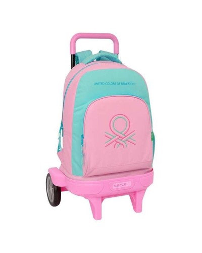 Trolley per la Scuola Benetton Dolce Multicolore 33 x 45 x 22 cm