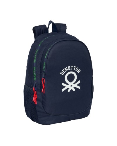 Mochila Escolar Benetton Together Azul marino 32 x 44 x 16 cm