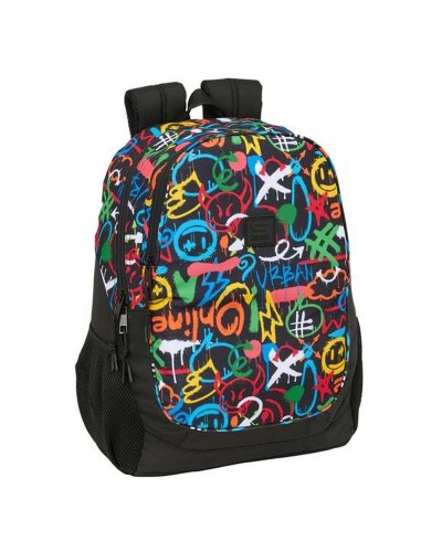 Schulrucksack Safta Colors 32 x 44 x 16 cm Graffiti