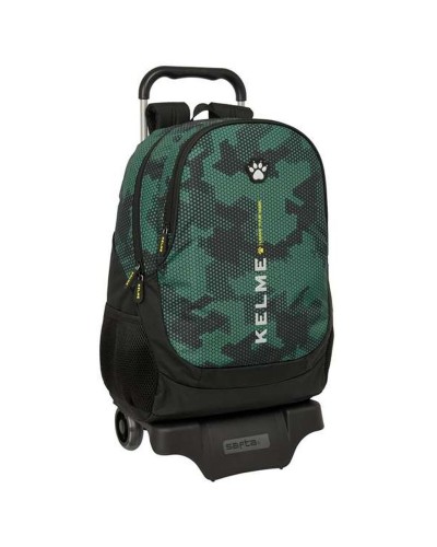 Schulrucksack Kelme Camo Schwarz grün 32 x 44 x 16 cm