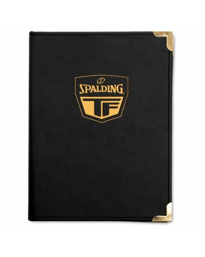 Asiakirjakansio Spalding  Premium TF Binder  Musta