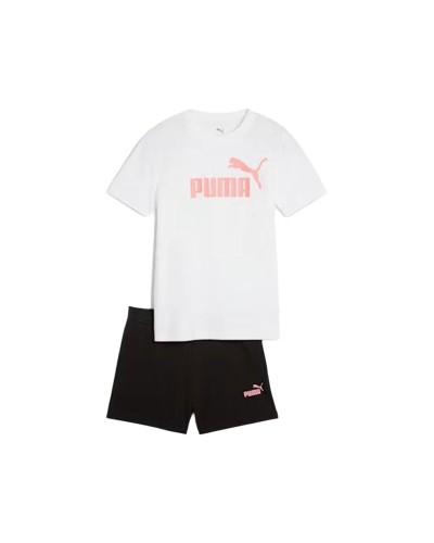 Conjunto Deportivo para Niños Puma Essentials No.1 Logo An Blanco