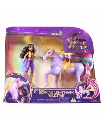 Docka Spin Master SOPHIA Y WILDSTAR MAGIC LIGHT Academia Unicornio (4 antal)