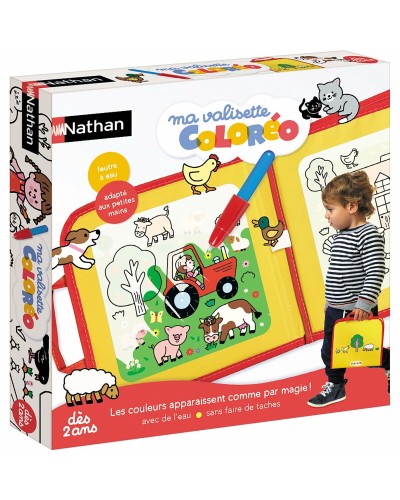 Ritningsset Nathan MY COLOREO SUITCASE