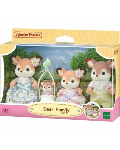 Ledenpop Sylvanian Families La familia Biche dieren