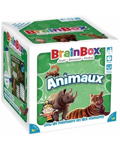 Utbildningsspel Asmodee BrainBox - Animales