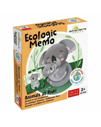 Lernspiel Adventerra Memo Ecológico Animales en Peligro