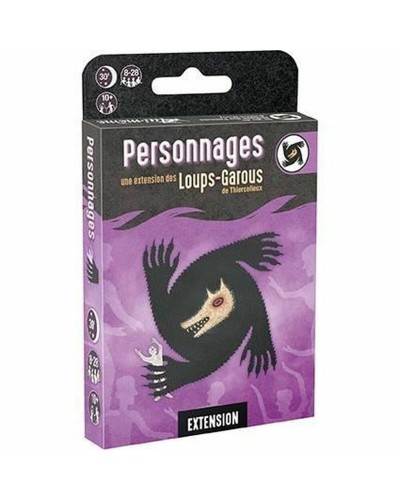 Tischspiel Asmodee Les Loups-Garous de Thiercelieux - Expansion: Characters (Edition 2021) (FR)