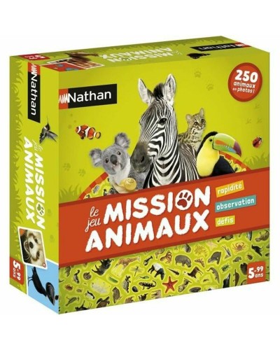 Lautapeli Nathan Mission animaux (FR)