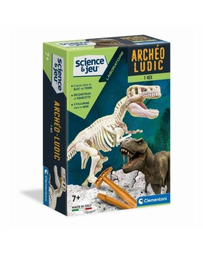 Ausgrabungsspiel Clementoni T-Rex fosforescente