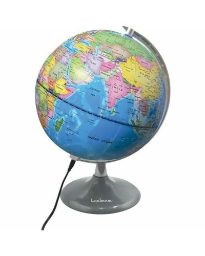 Wereldbol met Licht Lexibook Luminous Day & Night Globe (EN)