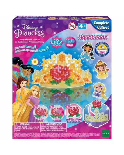 Lasihelmet Aquabeads The Disney Princess Tiara 870 Kappaletta