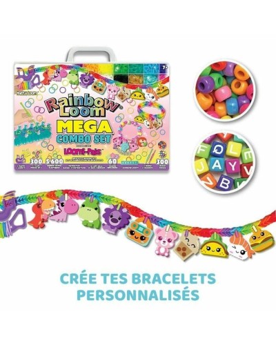 Kit Creación de Pulseras y Collares Bandai Rainbow Moon Mega Combo set Plástico