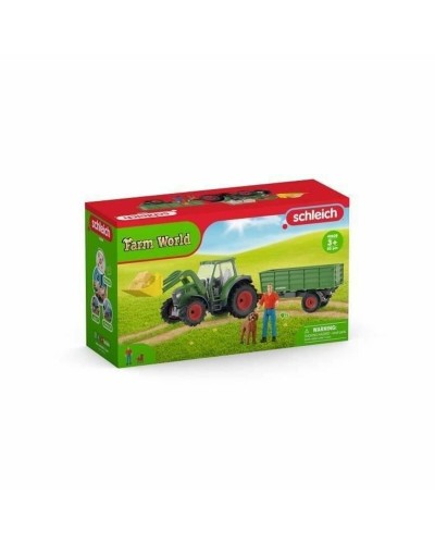 Figura Articulada Schleich Tracteur avec remorque