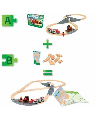 Accesorios Brio Starter pack track Vías separadas