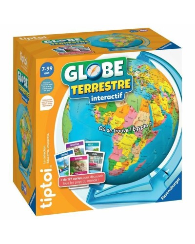 Globo Terráqueo Interactivo Ravensburger (FR) Plástico