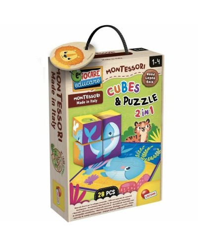 Utbildningsspel Lisciani Giochi Cubes & Puzzle