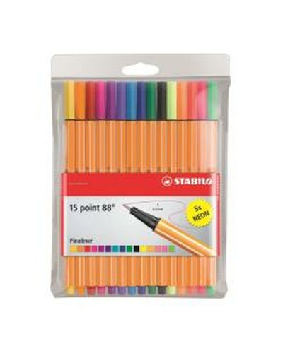 Marker-Set Stabilo 8815-1 Bunt (15 Stücke)