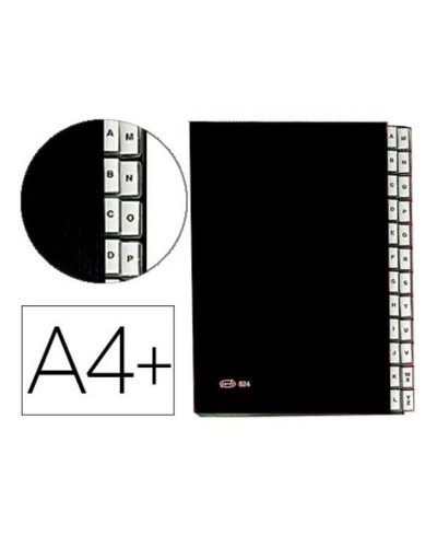 Organiser Map Pardo 82401 Zwart A4