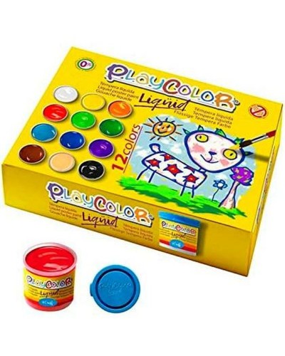 Tempera Playcolor 12 Stücke 40 ml Bunt